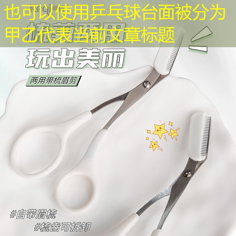 <strong>乒乓球台面被分为甲乙</strong>
